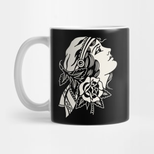 Lady Head Mug